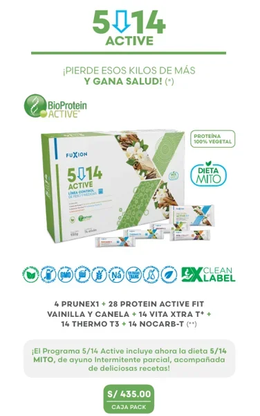 Caja Pack 5/14 Active